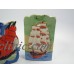 Vintage Pair of Japan Sailing Ship Wall Pockets   382349661914